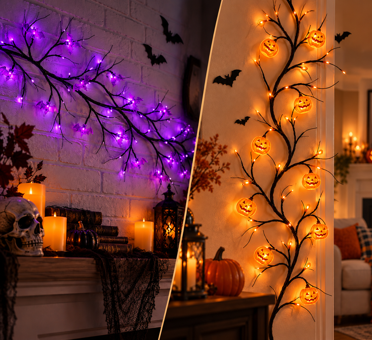 SpookyGlow™ Halloween Vine Lights ⭐